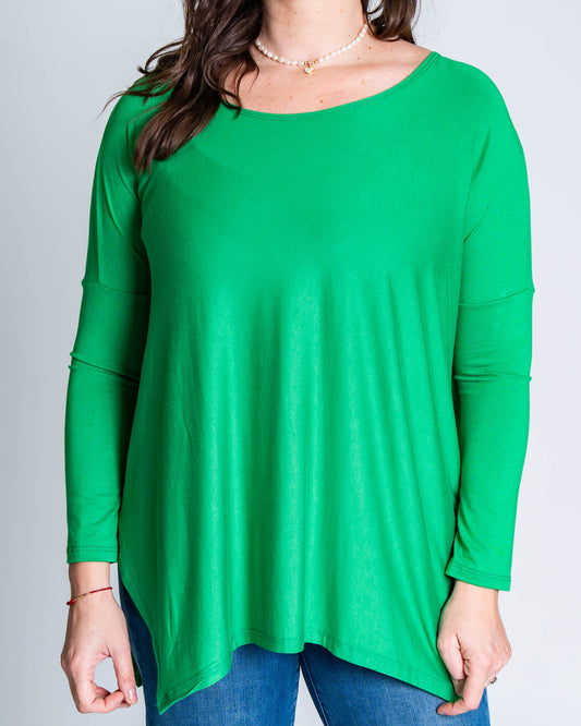 Polera Cony Manga Larga Verde Gucci