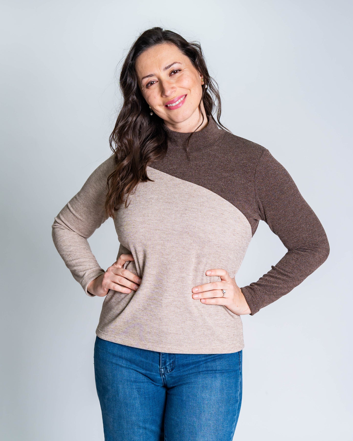 Polera Lanilla Josefina Beige