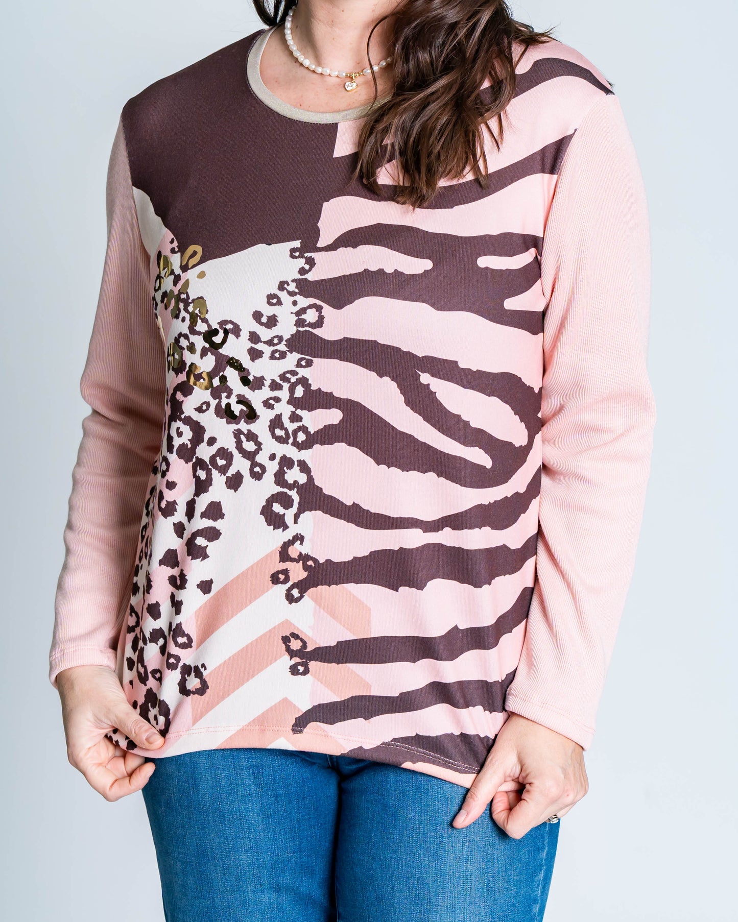 Polera Lanilla Tamara Rosada