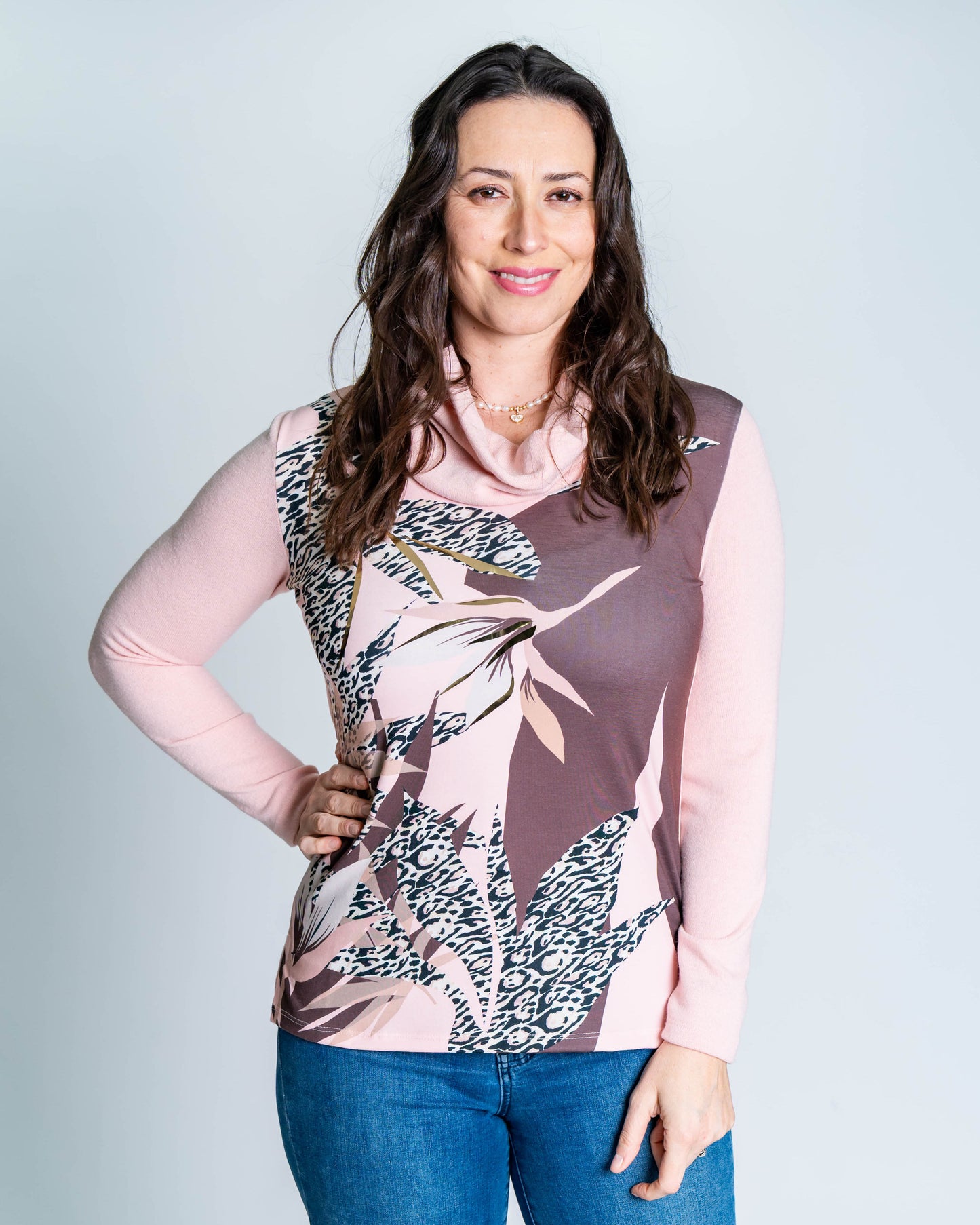 Polera Lanilla Gabriela Rosada