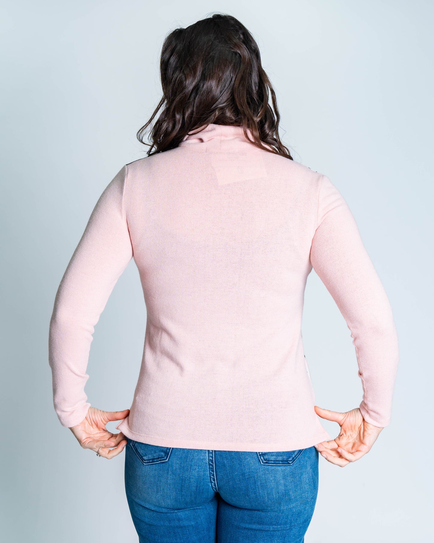 Polera Lanilla Gabriela Rosada