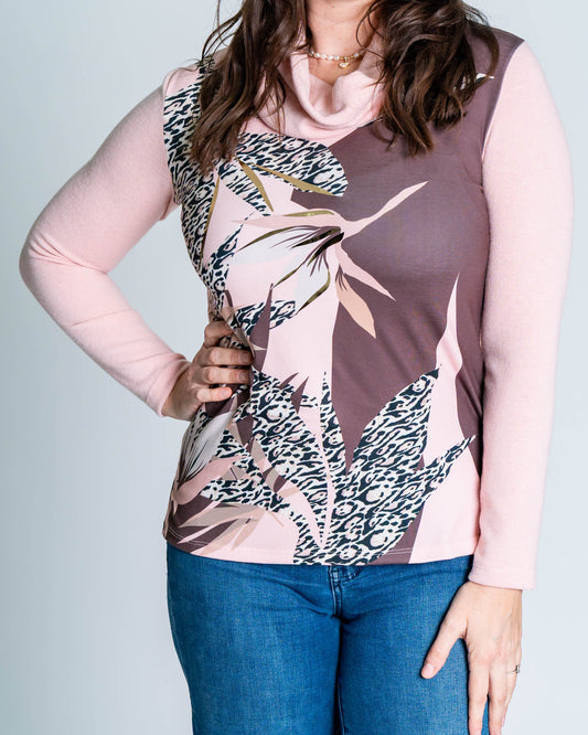 Polera Lanilla Gabriela Rosada