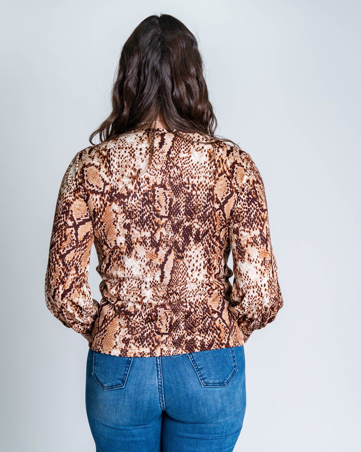 Polera Yoselin Print Café