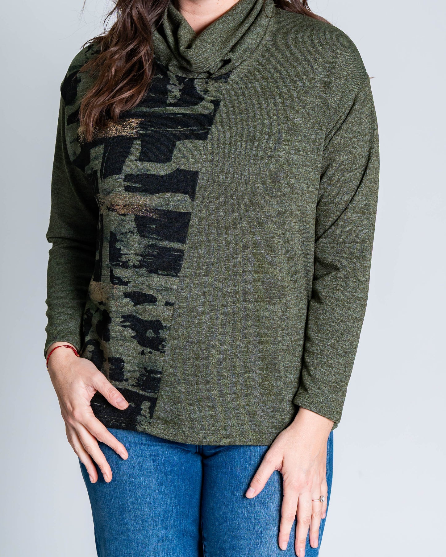 Polera Lanilla Dannae Verde