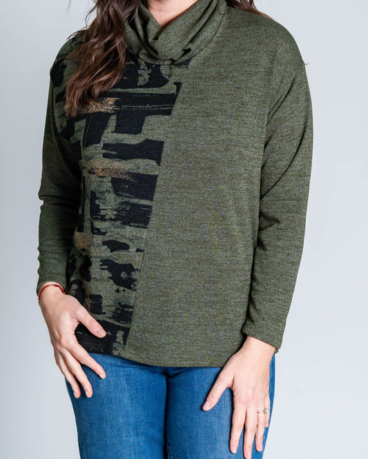 Polera Lanilla Dannae Verde