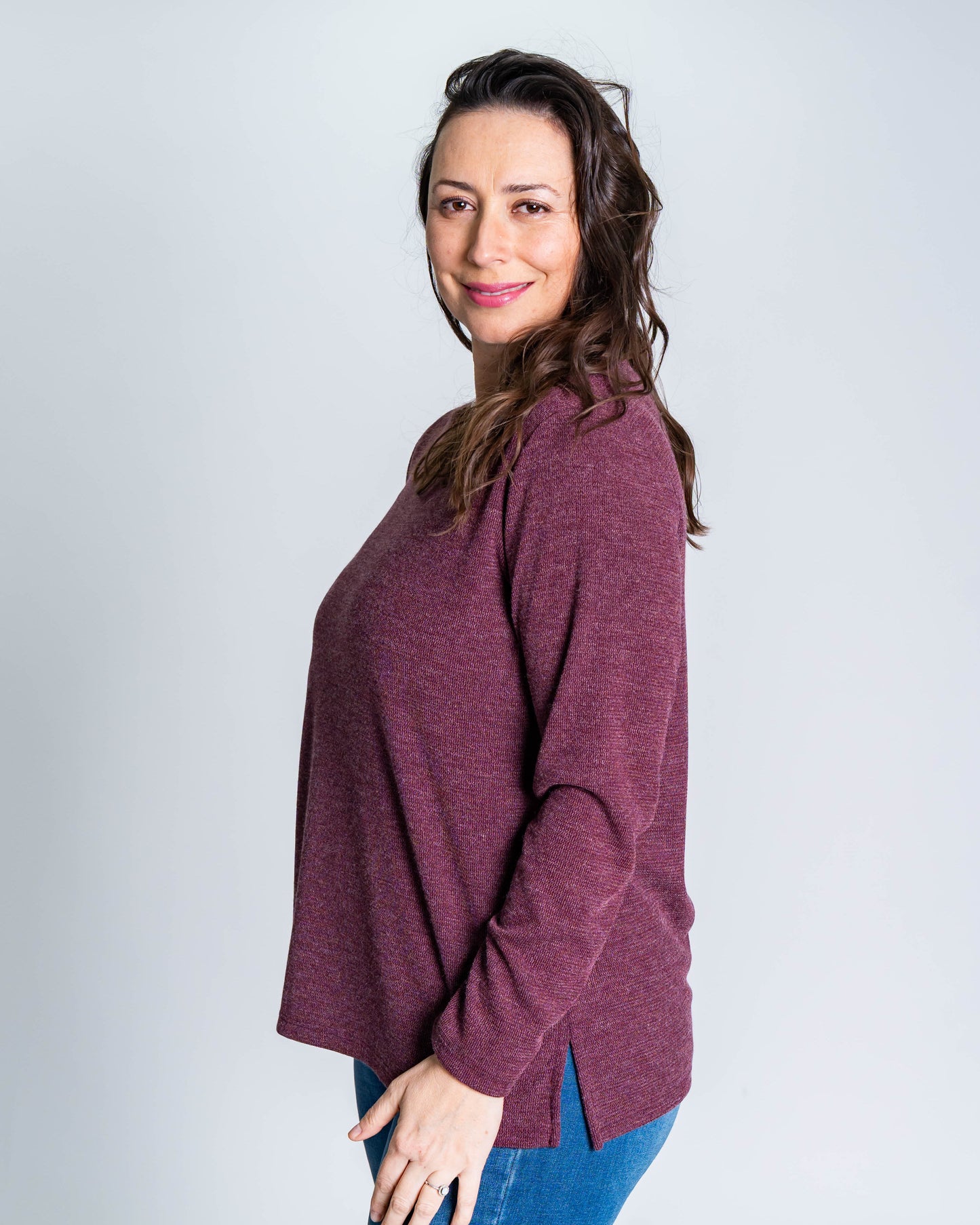 Polera Monse Gold Merlot