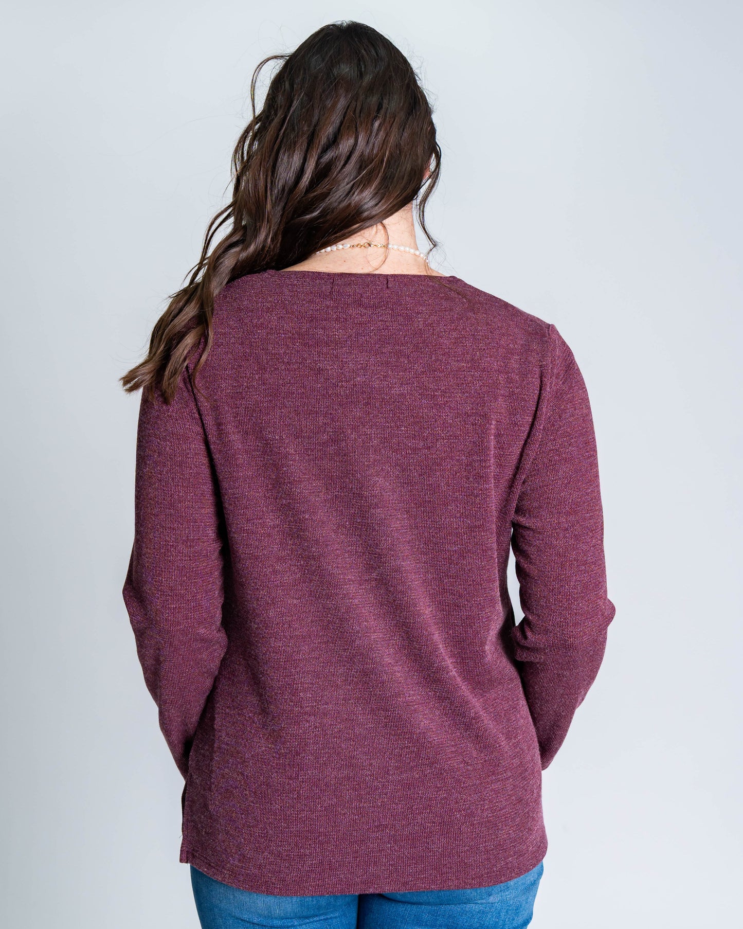 Polera Monse Gold Merlot
