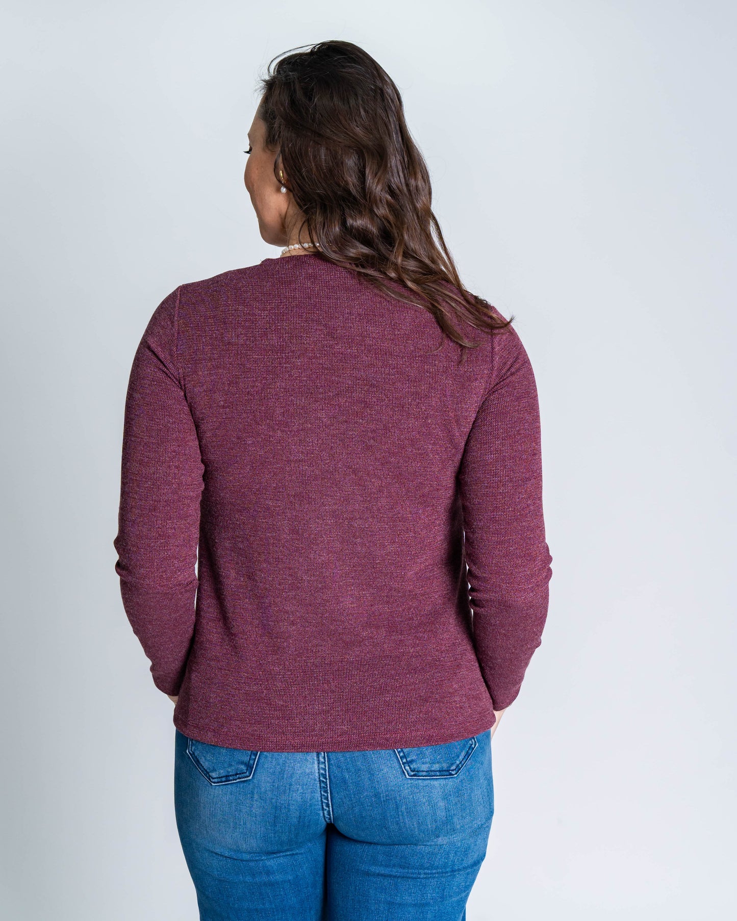 Polera Roxy Gold Burdeo