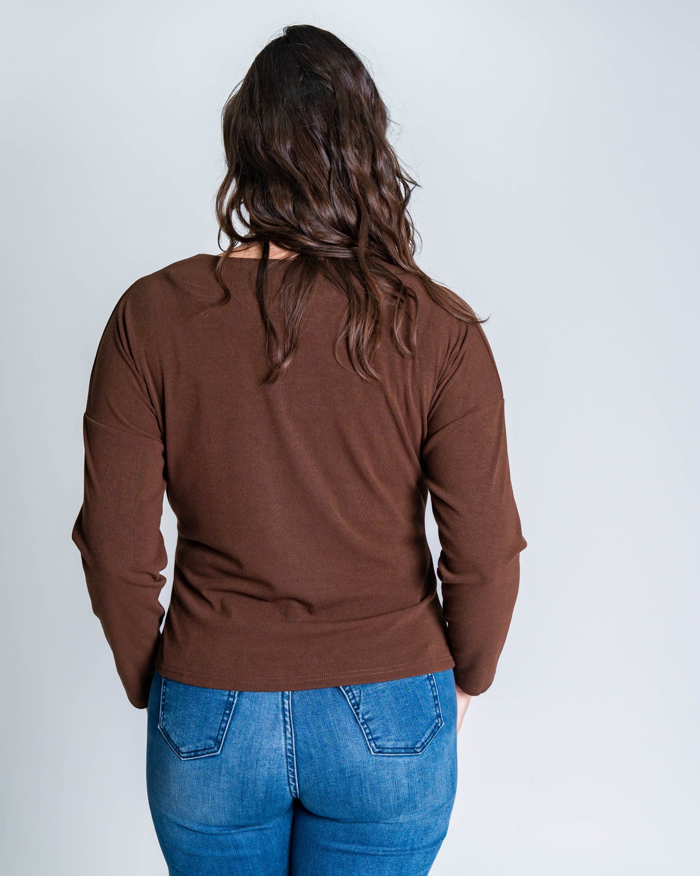 Polera Rosita Hebilla Café