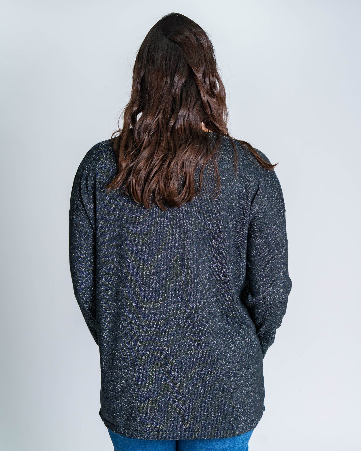 Sweatr Lurex Thalia Negro