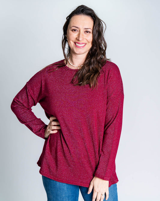 Sweater Lurex Thalia Burdeo