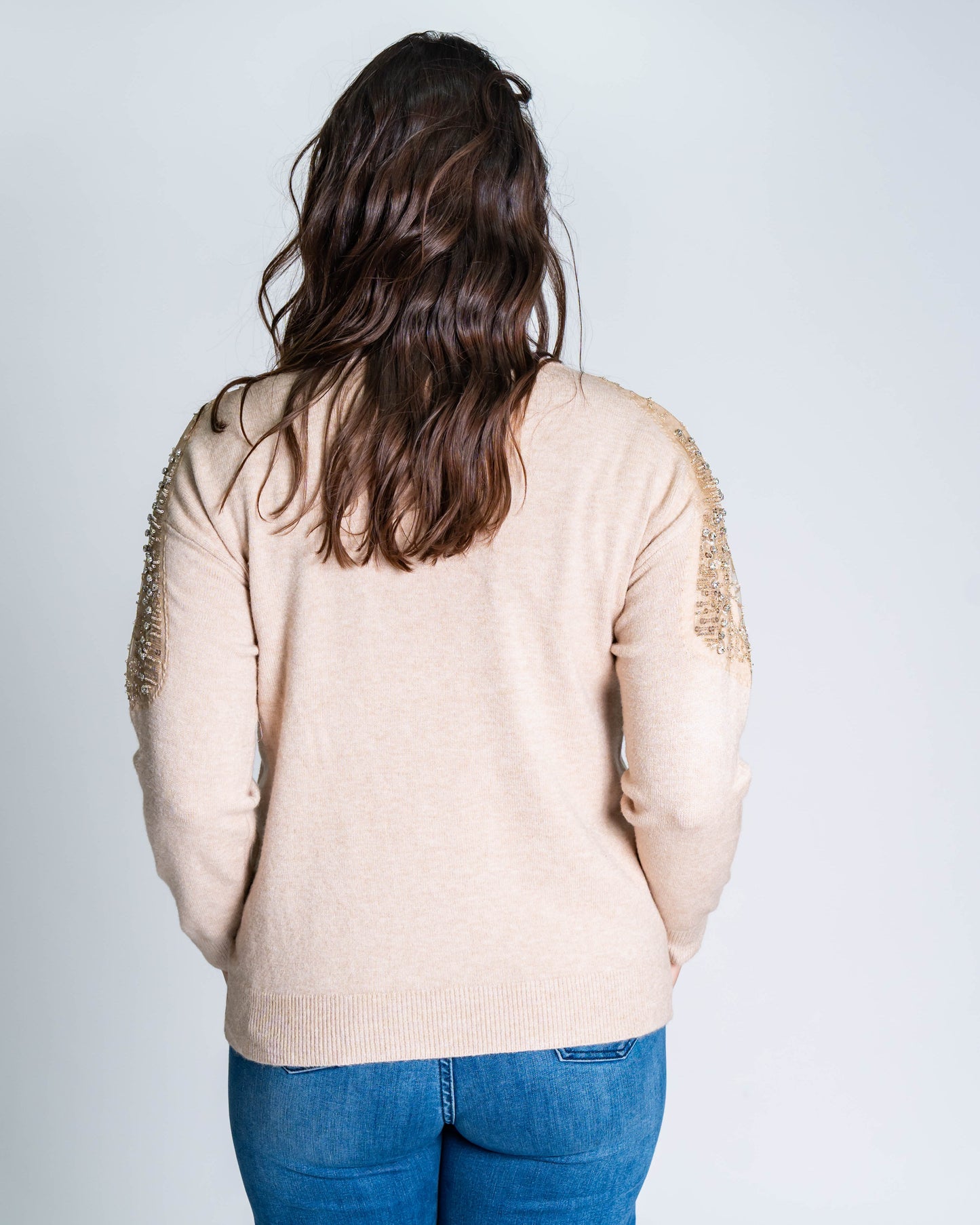 Sweater Piedras Beige