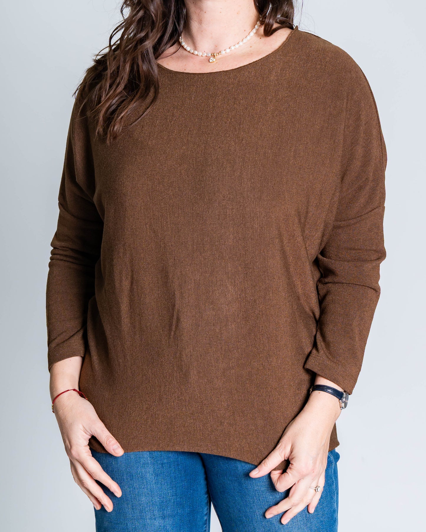 Sweater Hilo Cami Chocolate