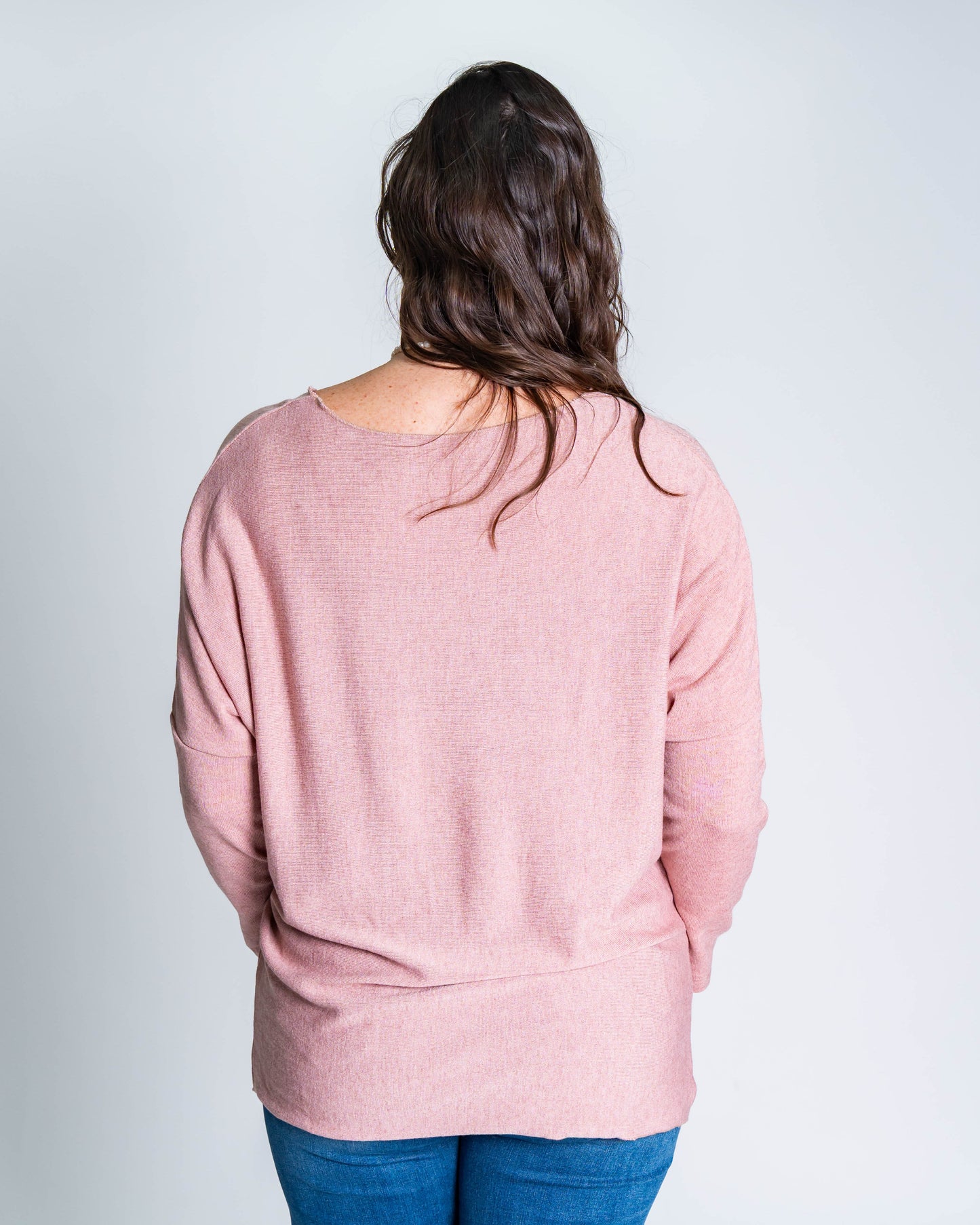 Sweater Hilo Cami Palo Rosa