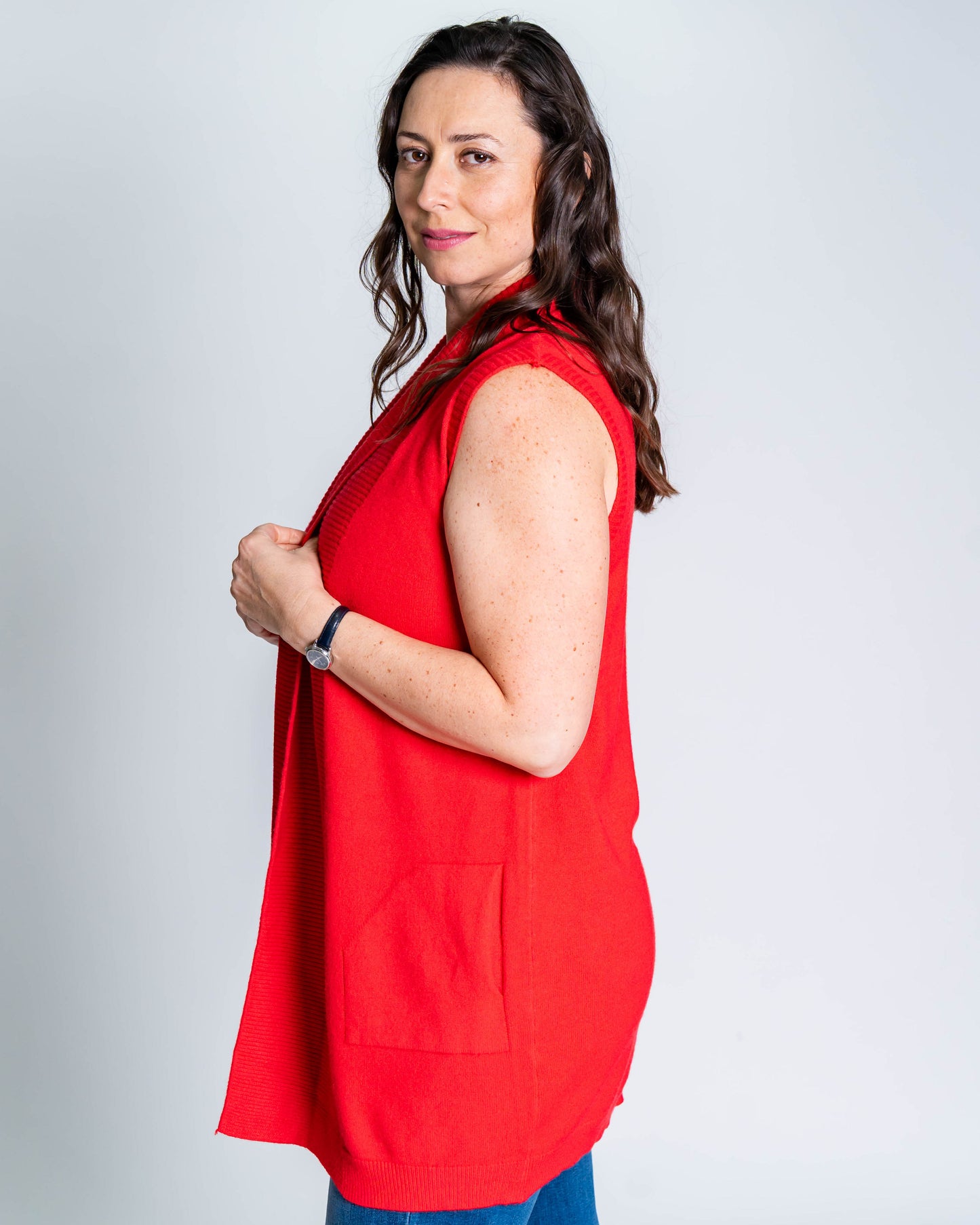 Tapado Macarena Rojo