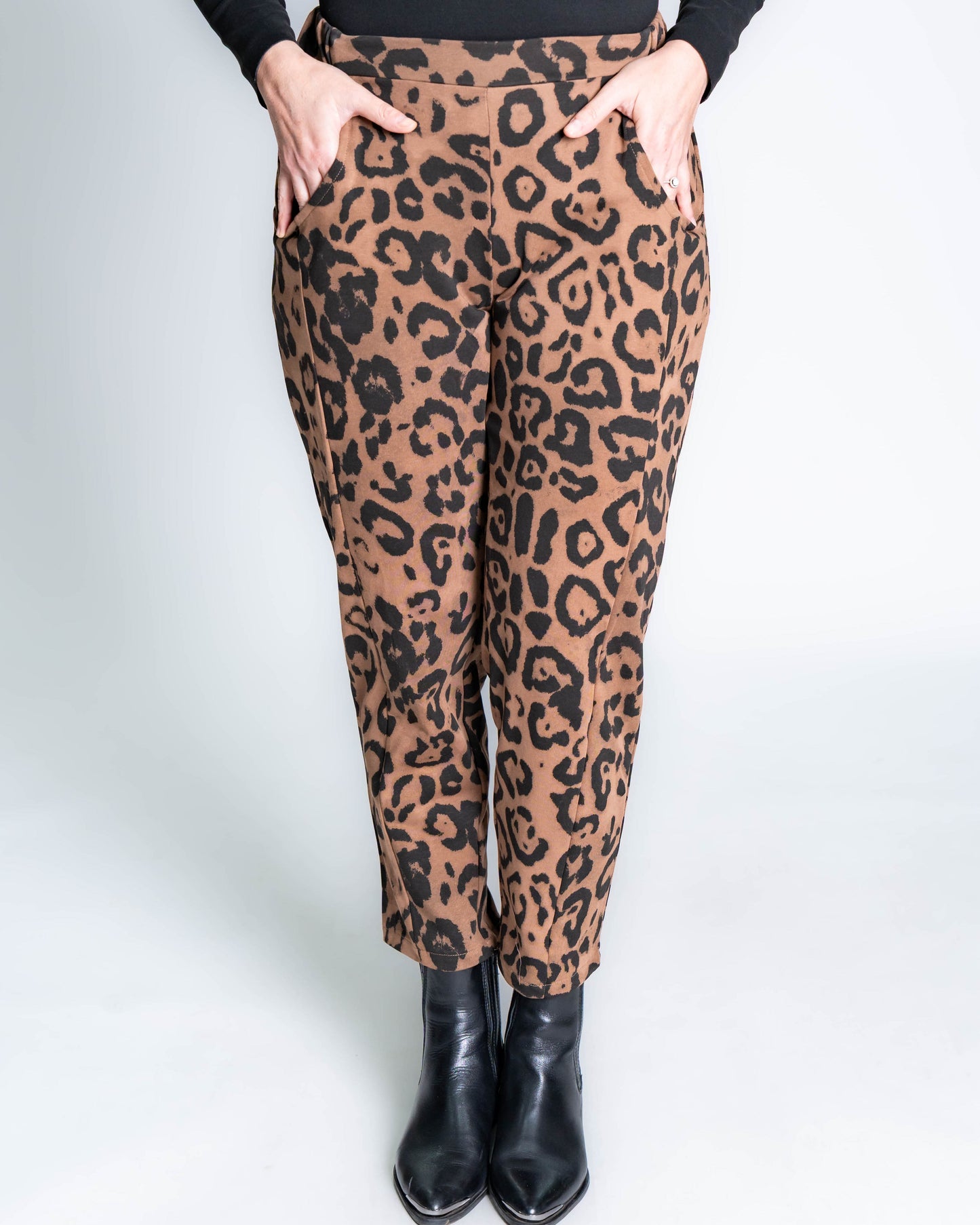 Pantalón Conjunto Fer Print Café