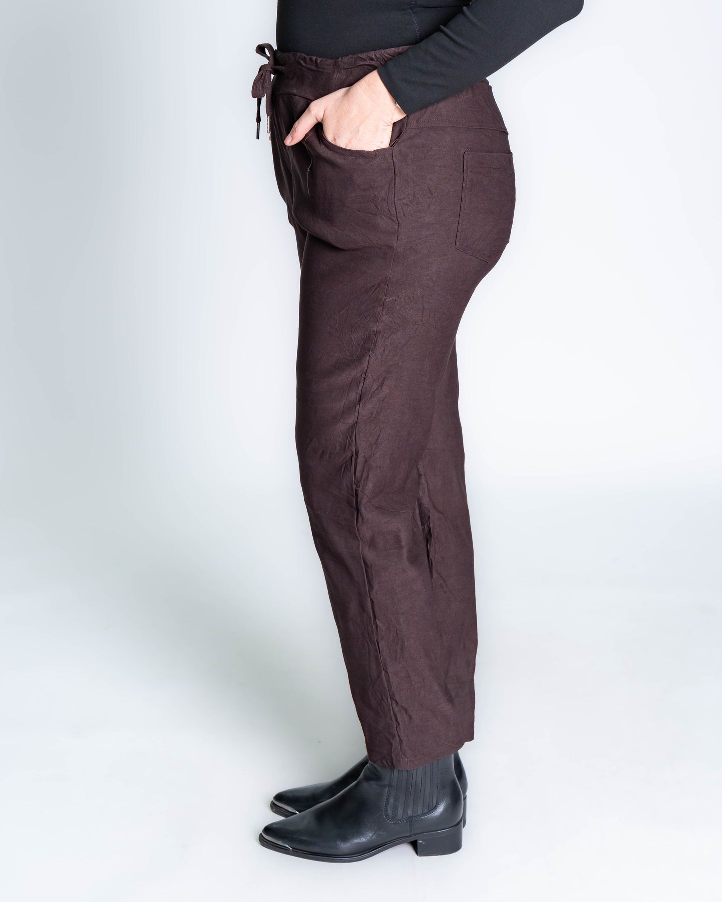 Jogger Italiano Leonor Chocolate