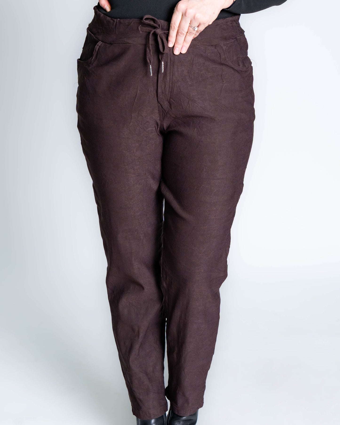 Jogger Italiano Leonor Chocolate