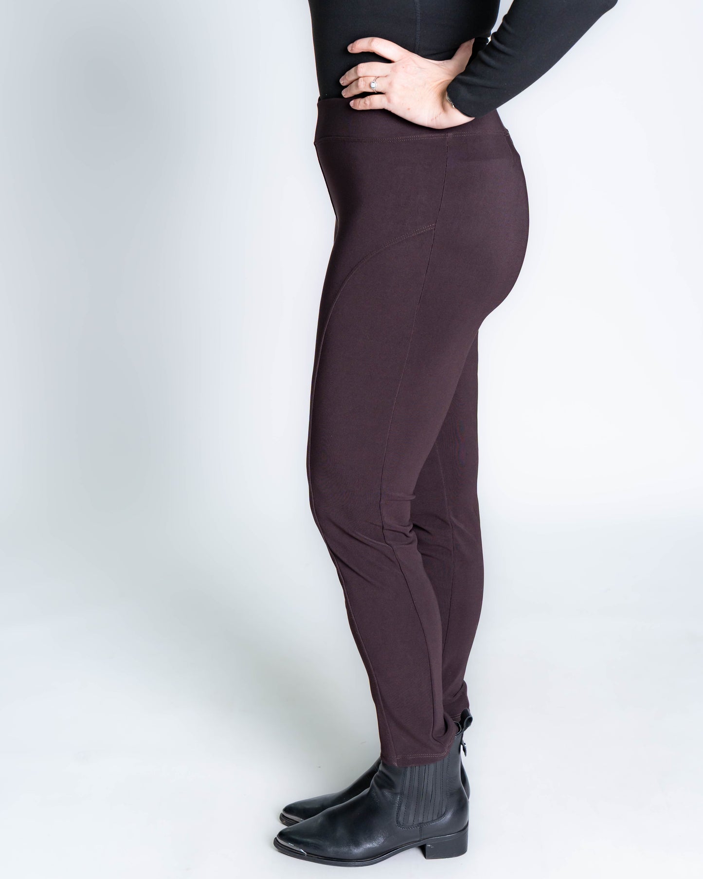 Calza Ottoman Laura Chocolate