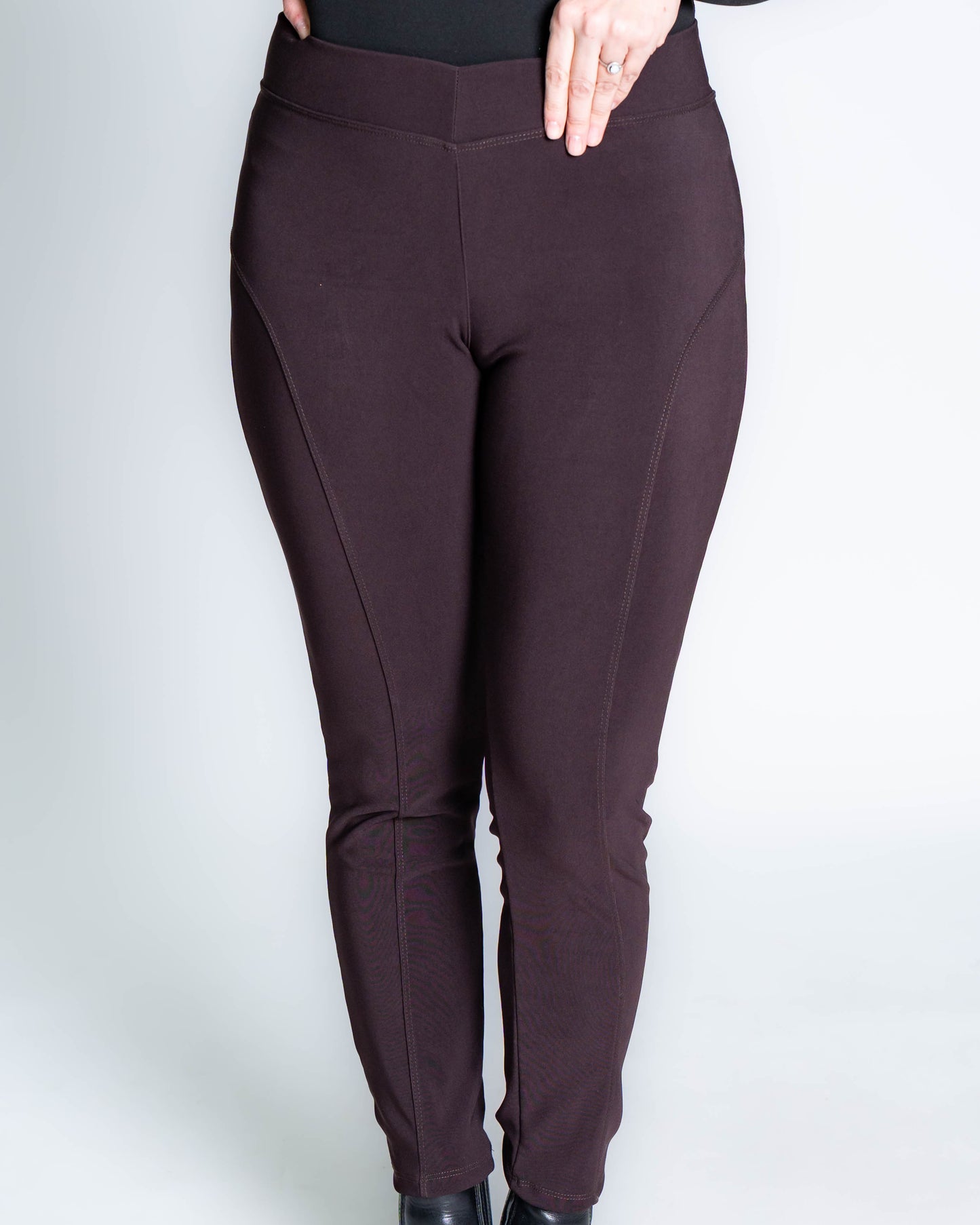 Calza Ottoman Laura Chocolate
