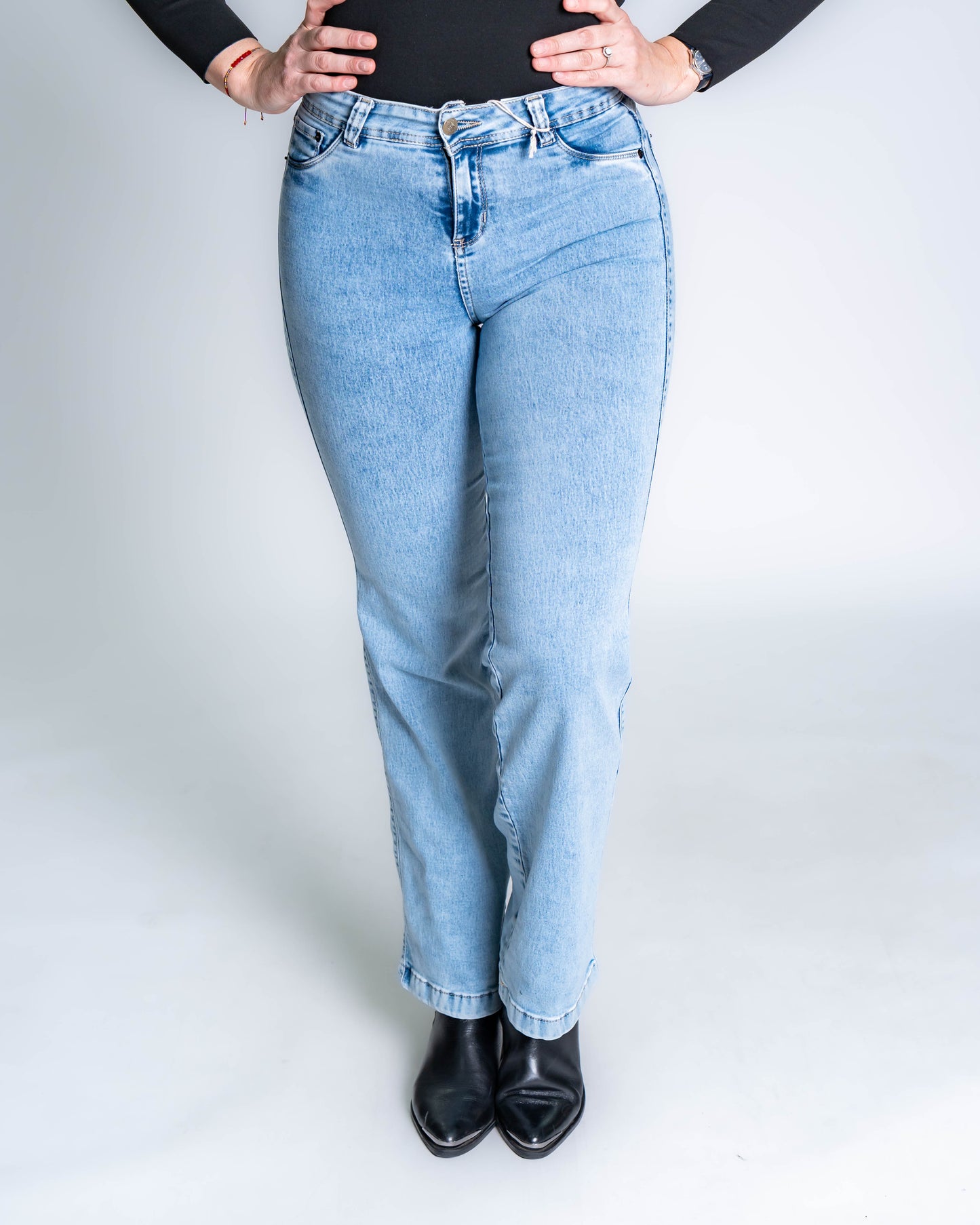 Jeans Recto Esteban Celeste
