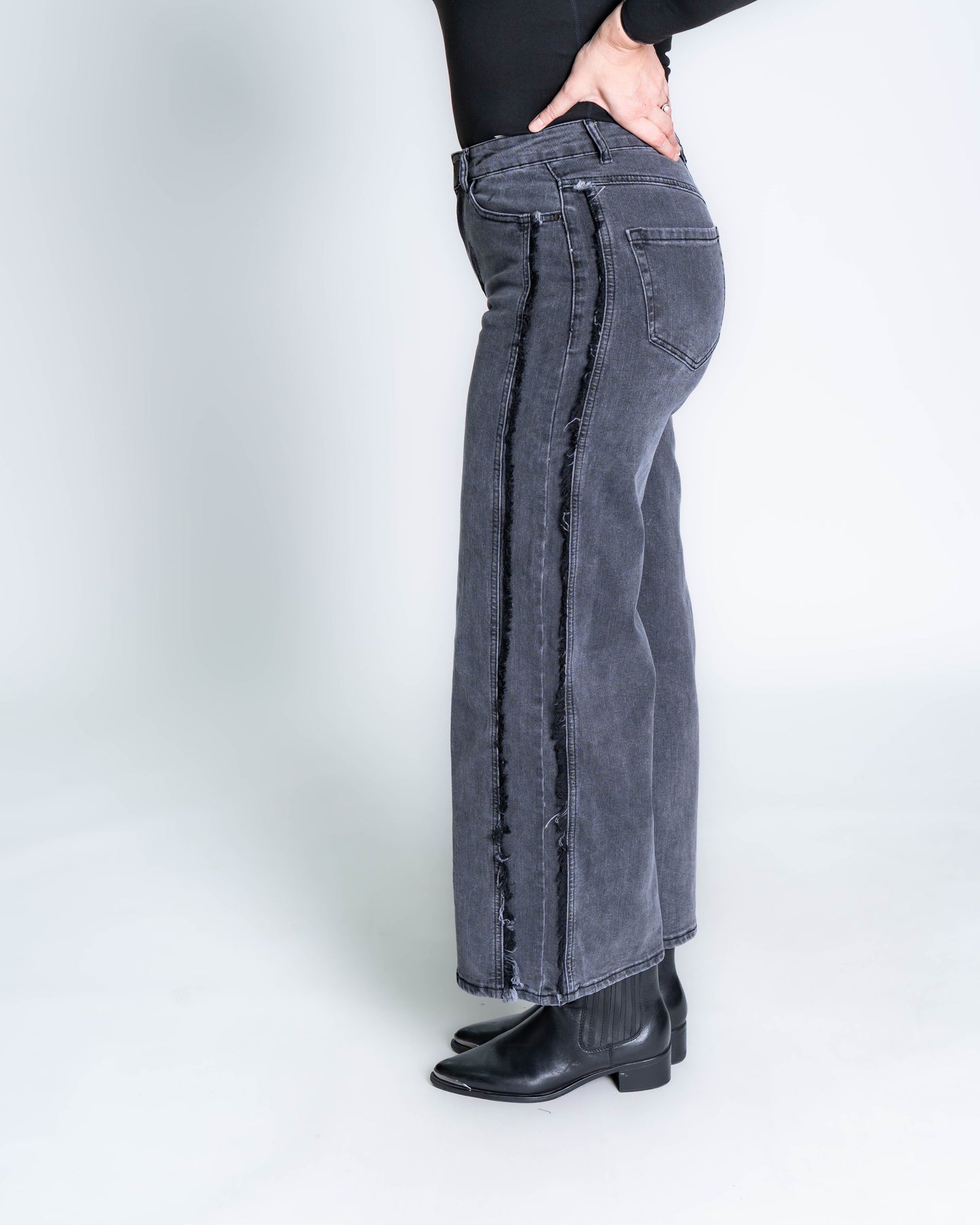 Jeans Gustavo Flecos Gris