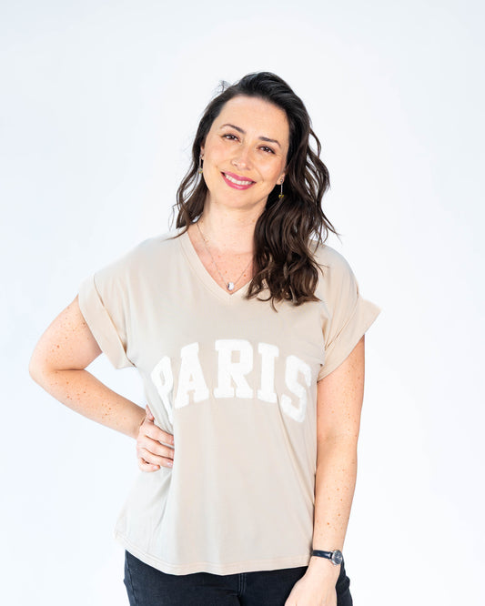 Polera Paris Beige