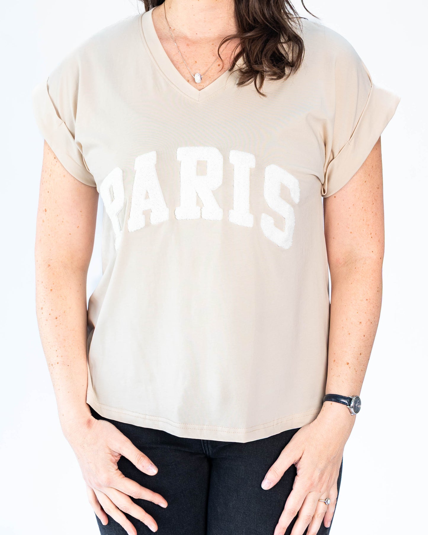 Polera Paris Beige