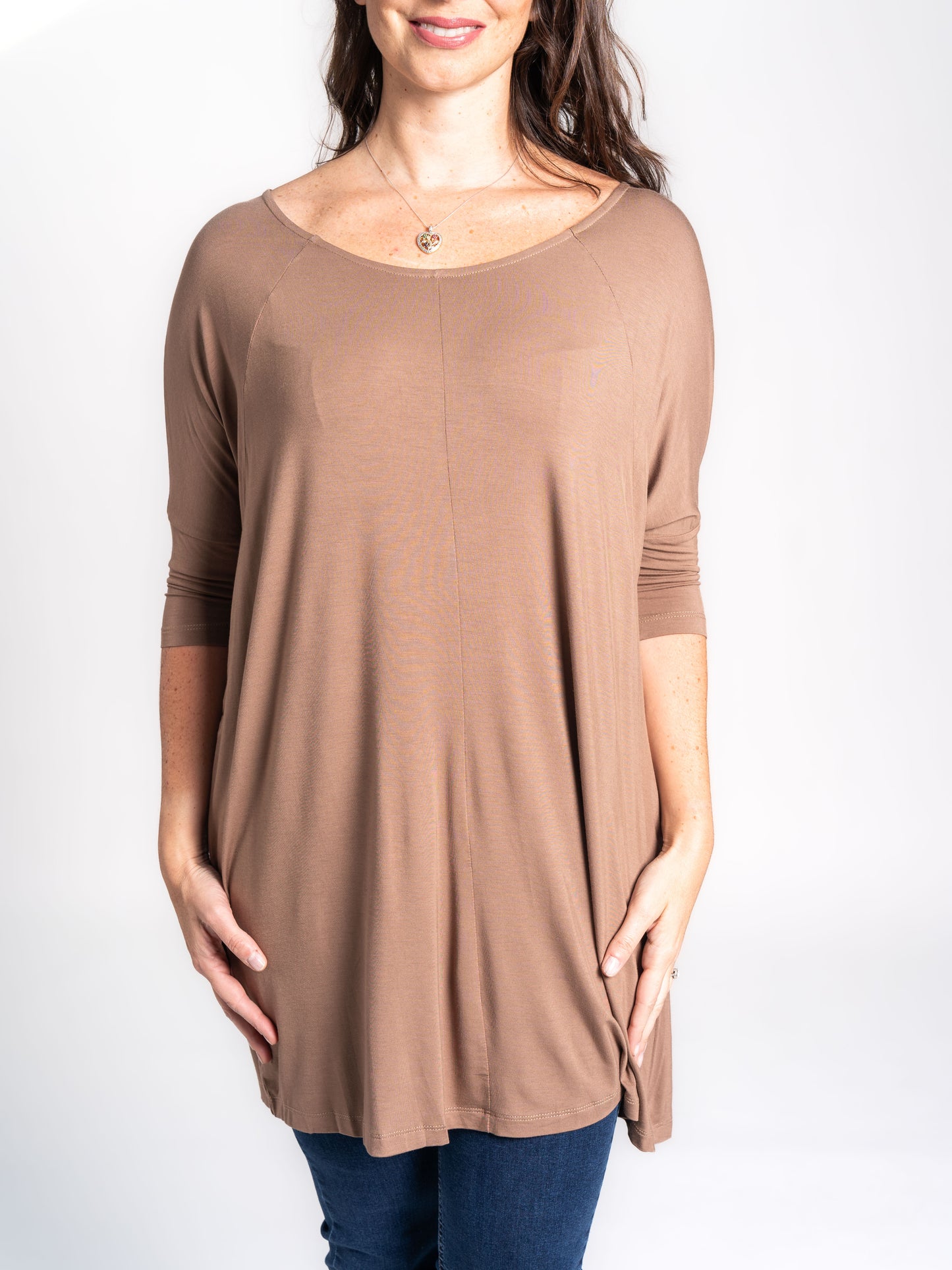 POLERA OVER CAMEL