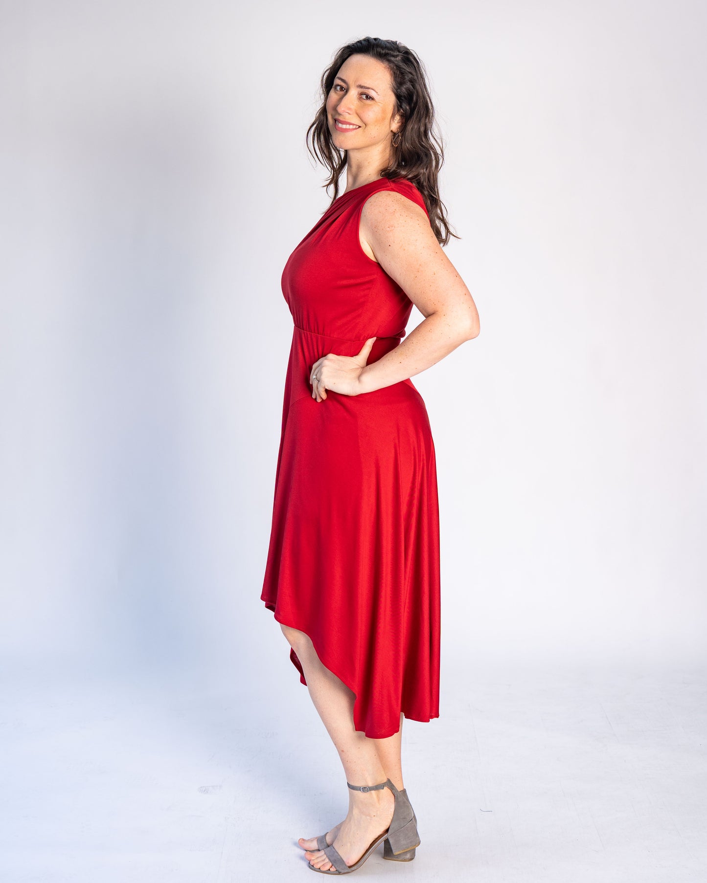 Vestido BR Helena Rojo