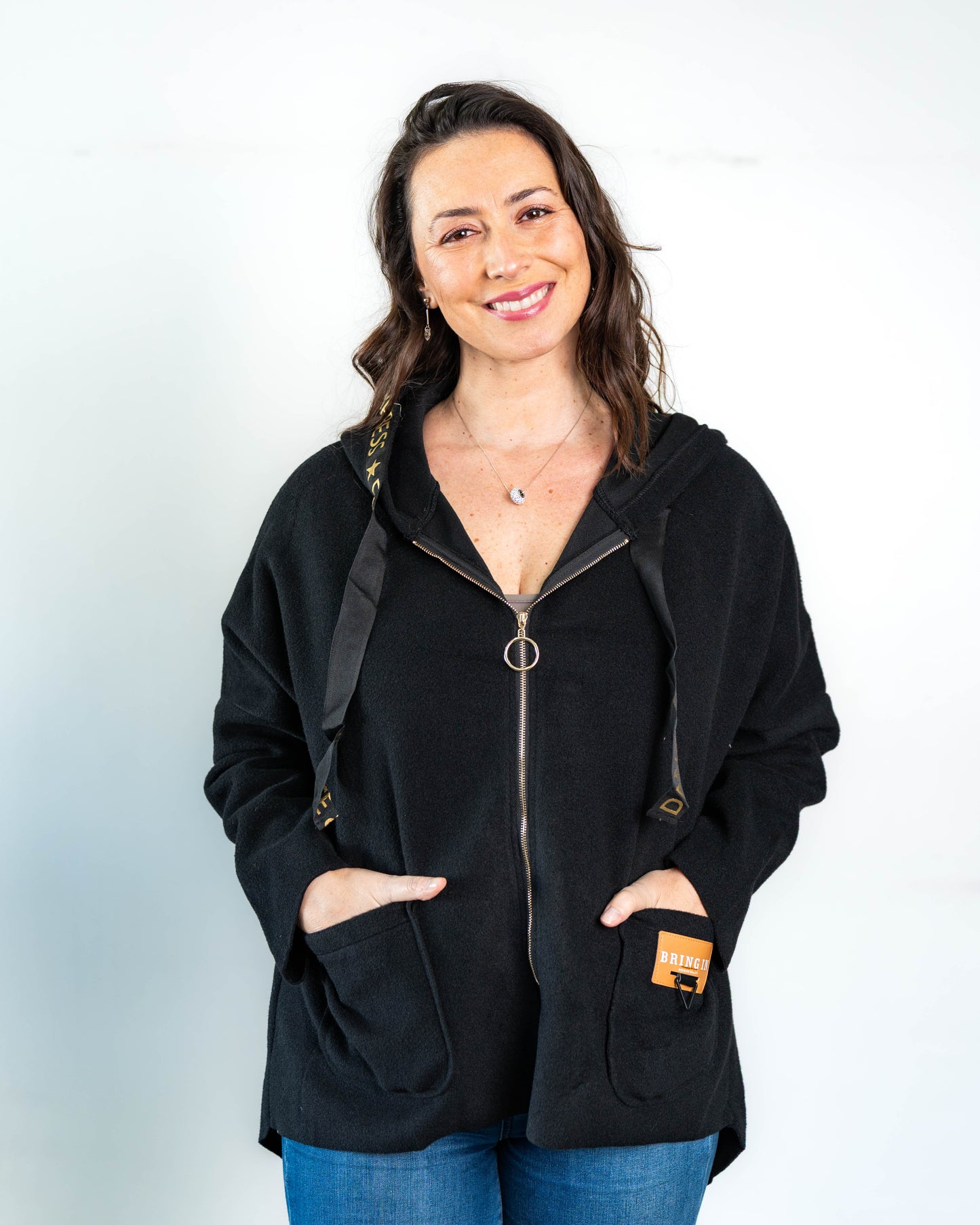 Chaqueta Paño Dreams Negro
