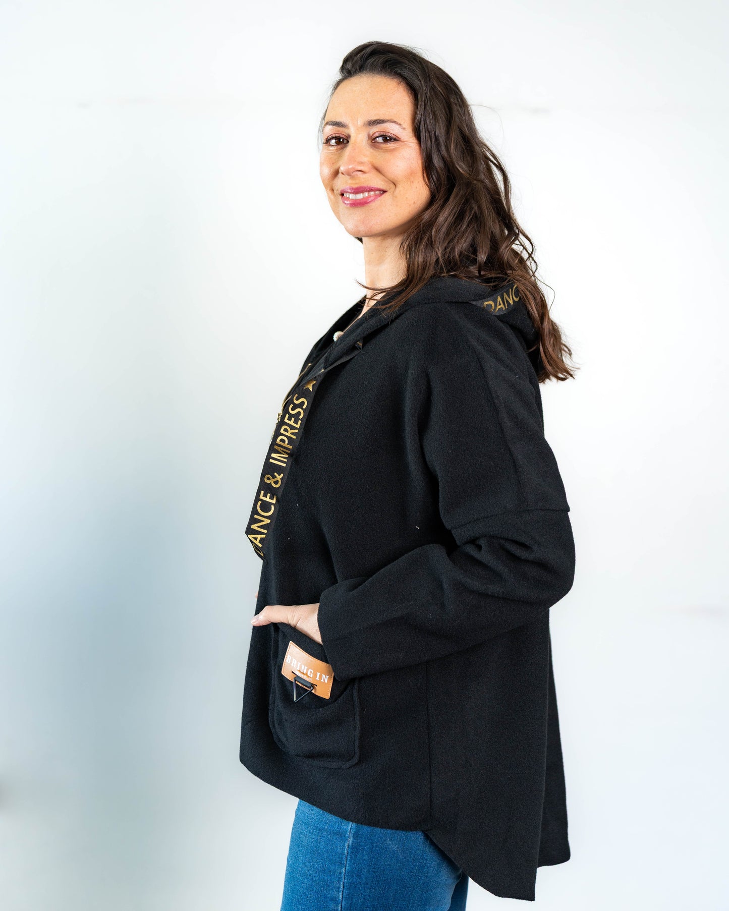 Chaqueta Paño Dreams Negro