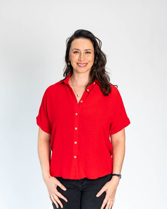 Blusa Carola Rojo