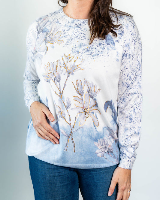 Sweater Yanina Azul