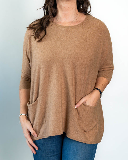 Sweater Over Bolsillo Café
