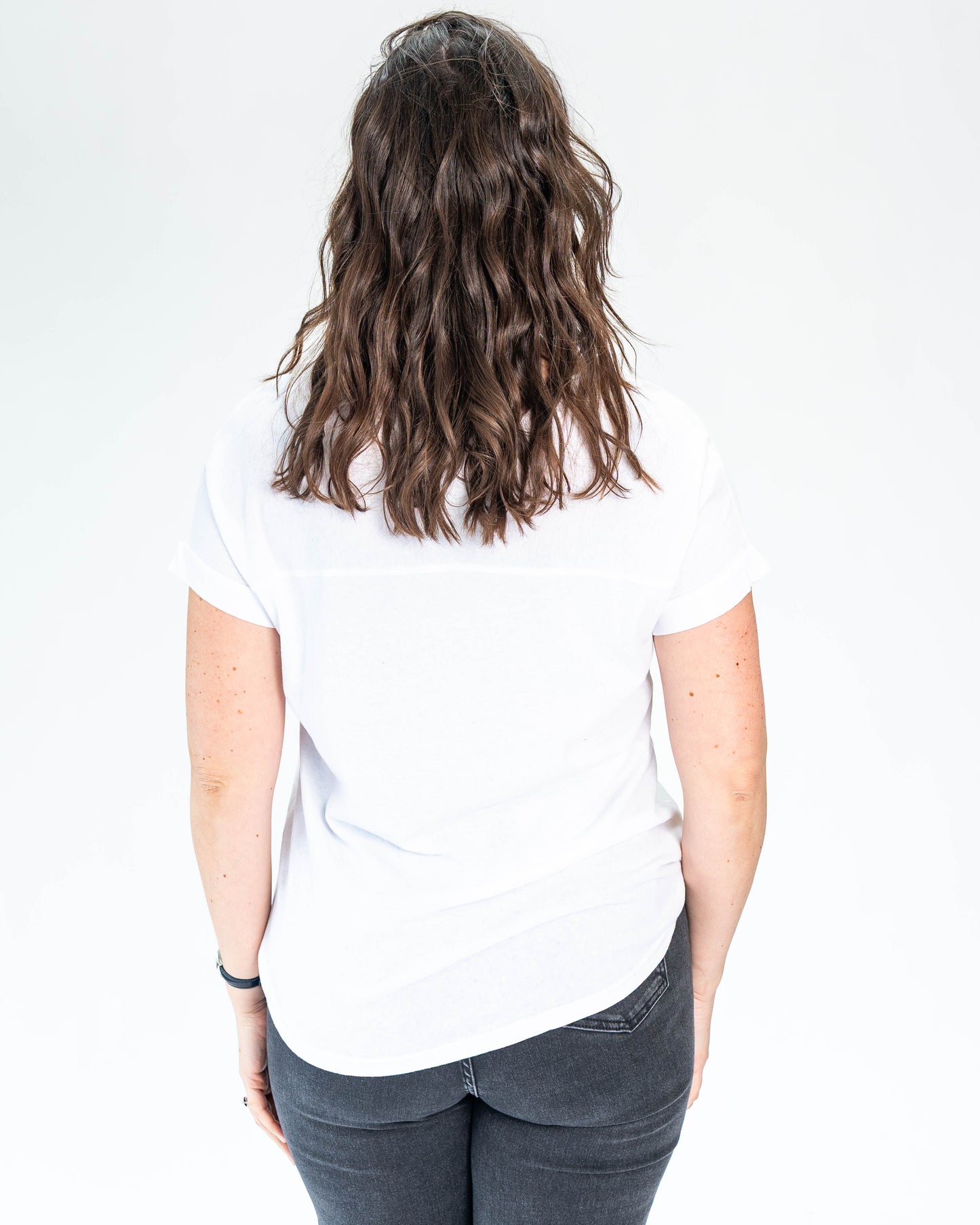 Polera Flor Spriny Blanco