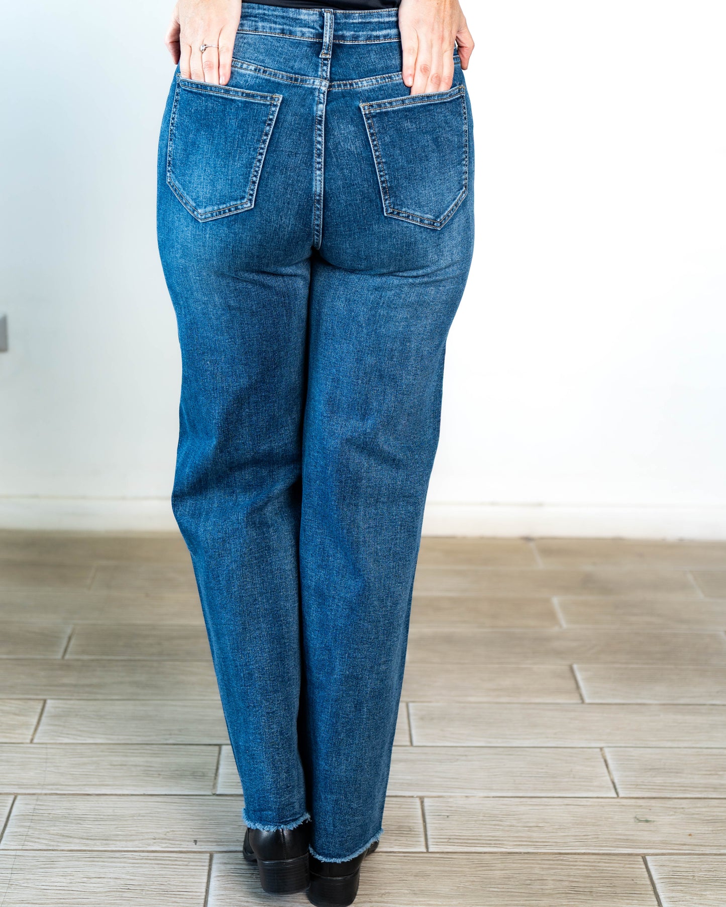 Jeans Marcos Brillos Azul