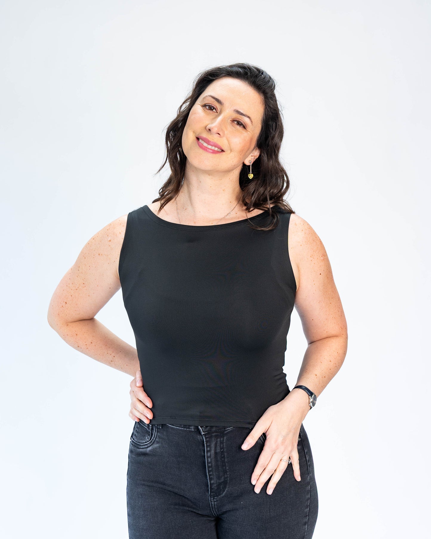 Polera Básica Isabella Negro