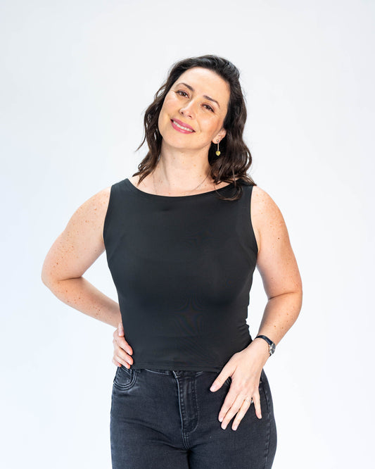 Polera Básica Isabella Negro