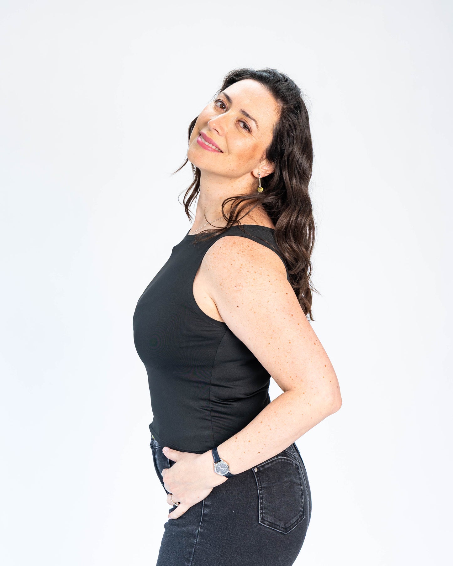 Polera Básica Isabella Negro