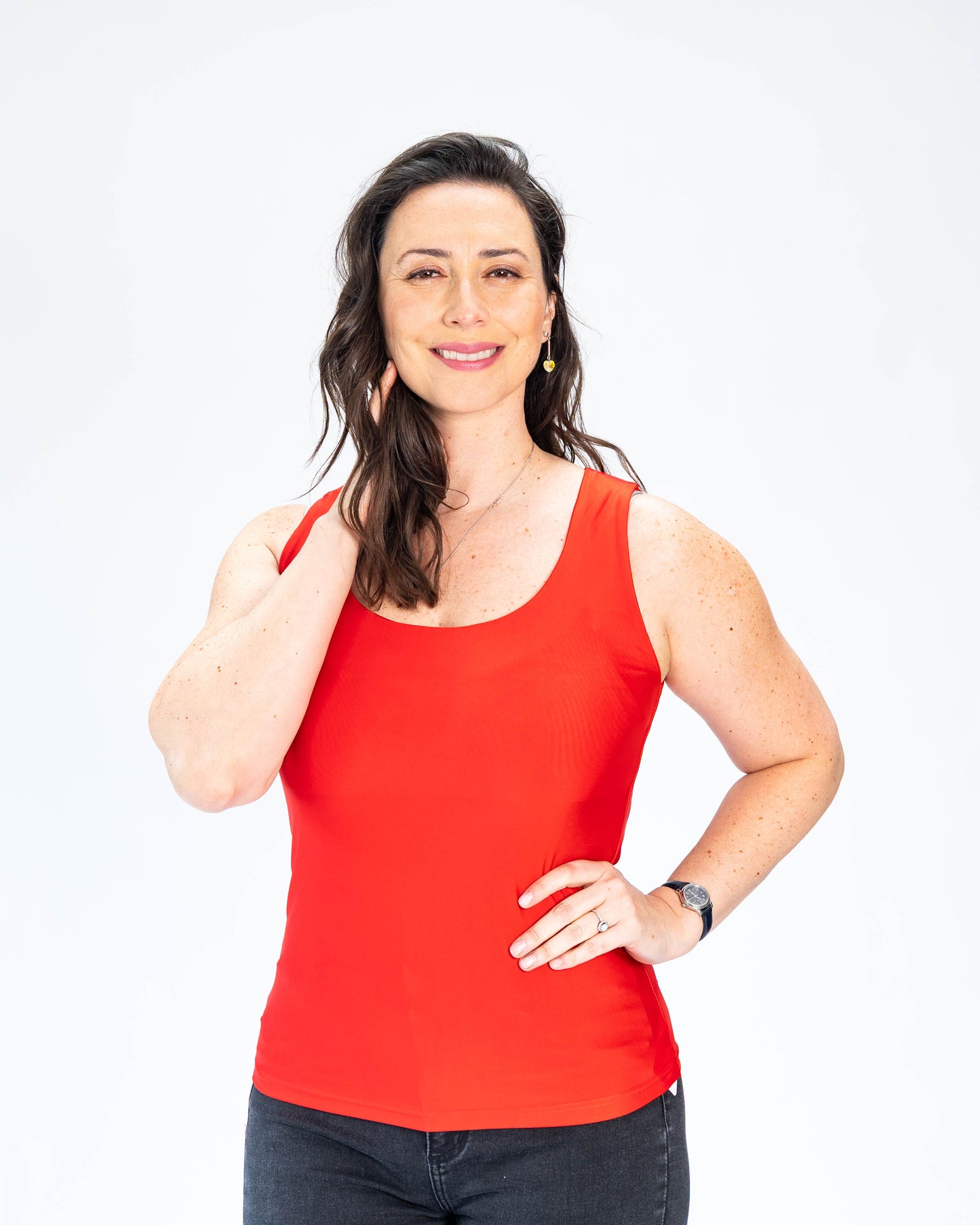 Polera Musculosa Roja