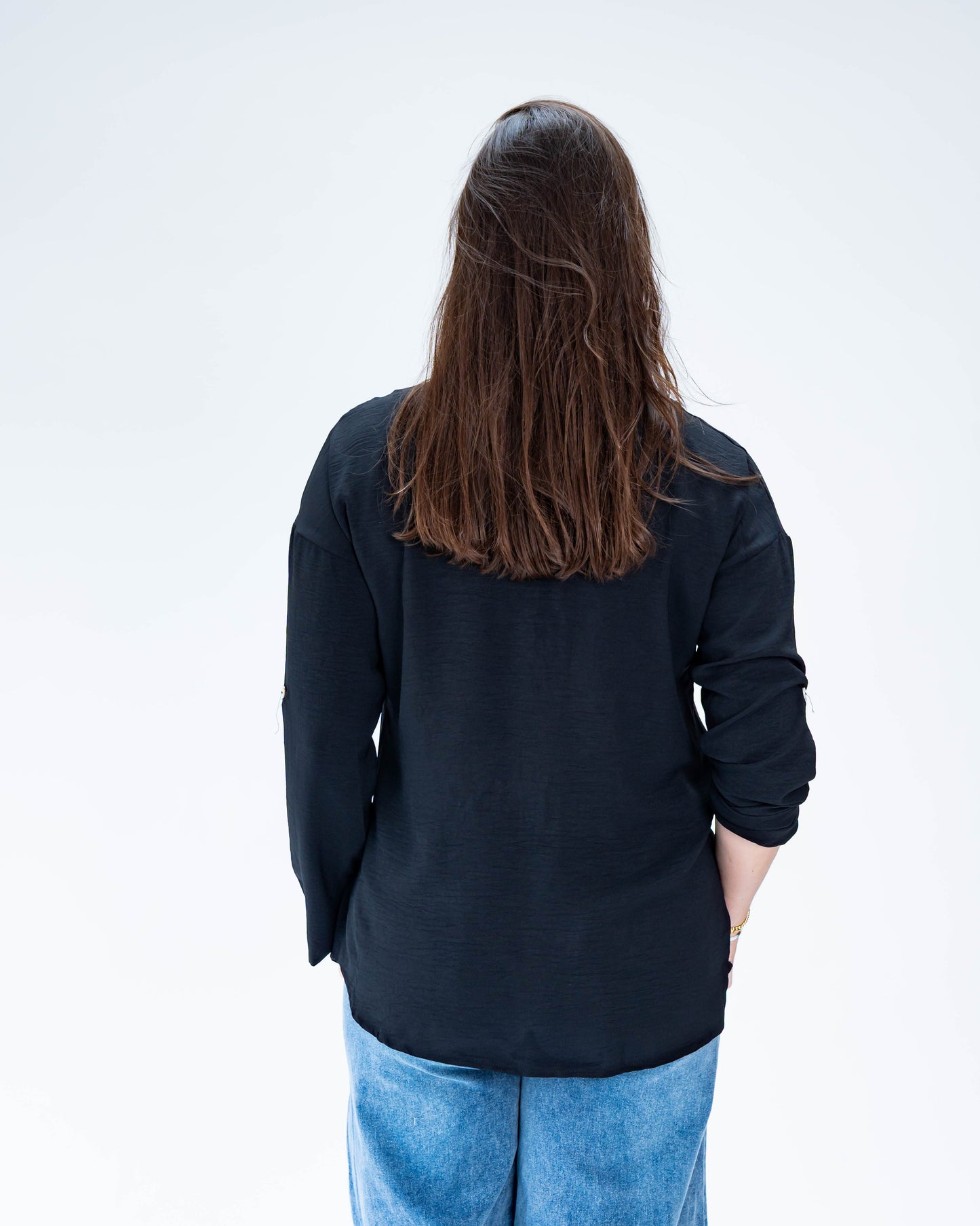 Blusa Andrea Corazón Negro
