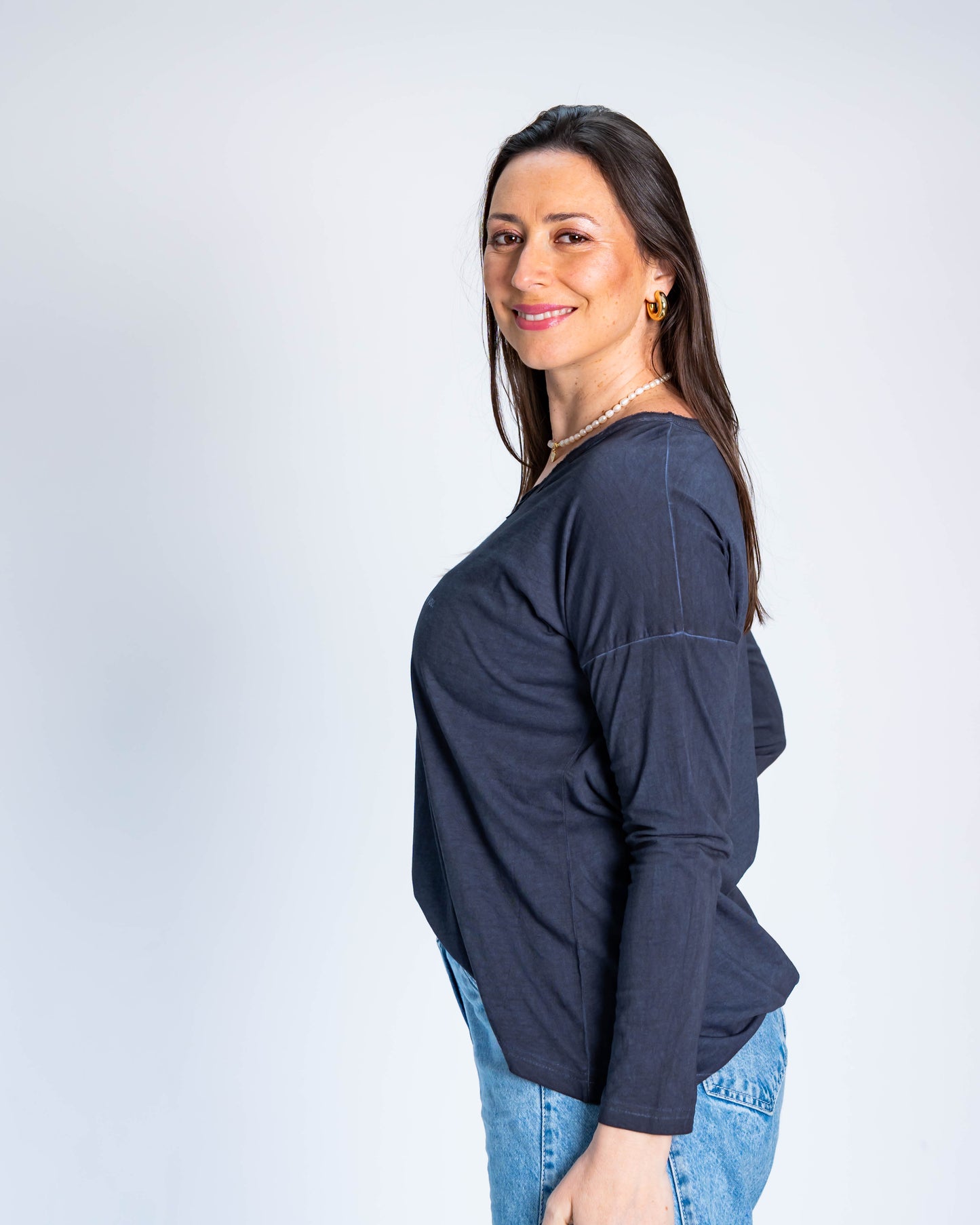 Polera Heart Like You Azul