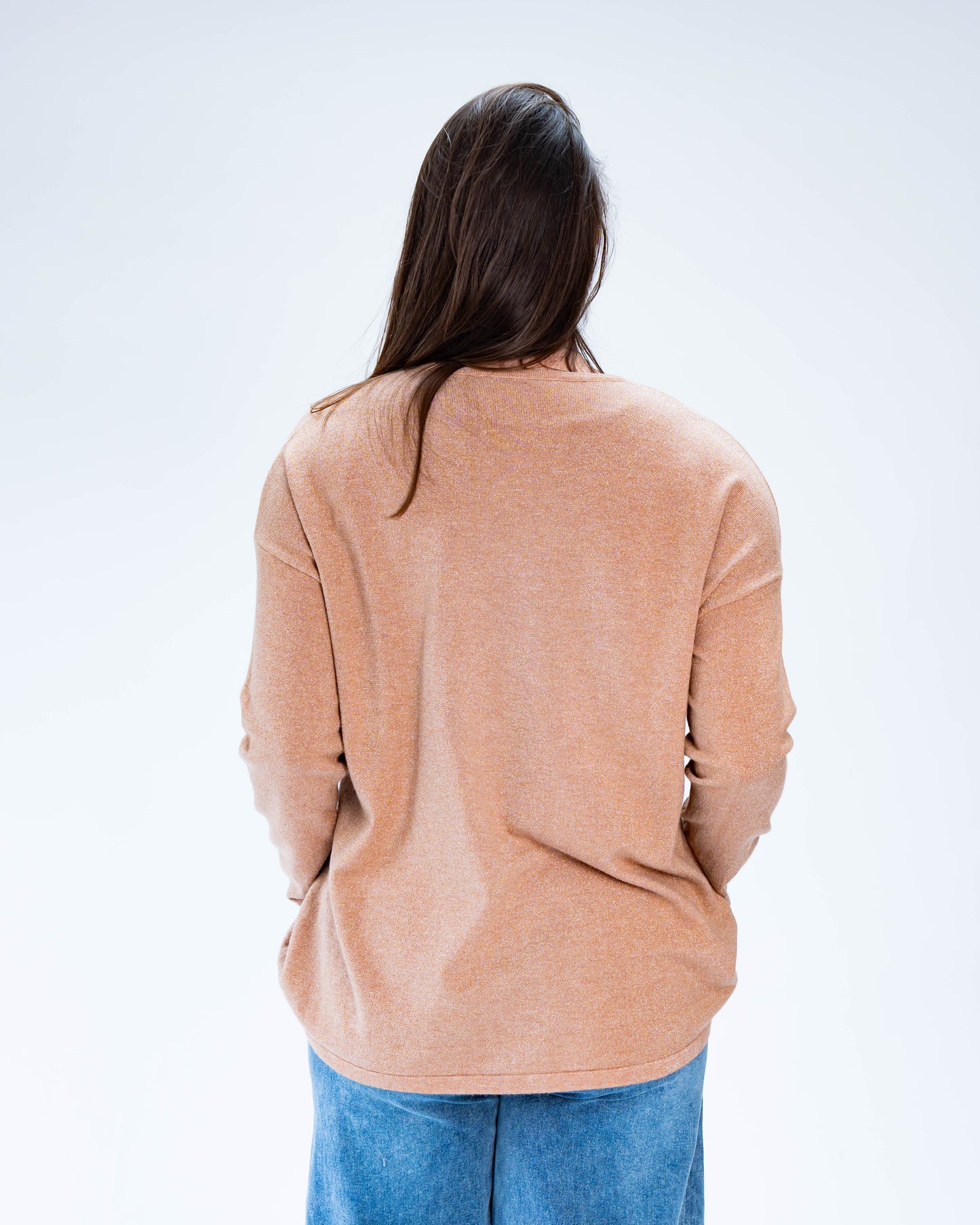 Sweater Lurex Thalia Beige