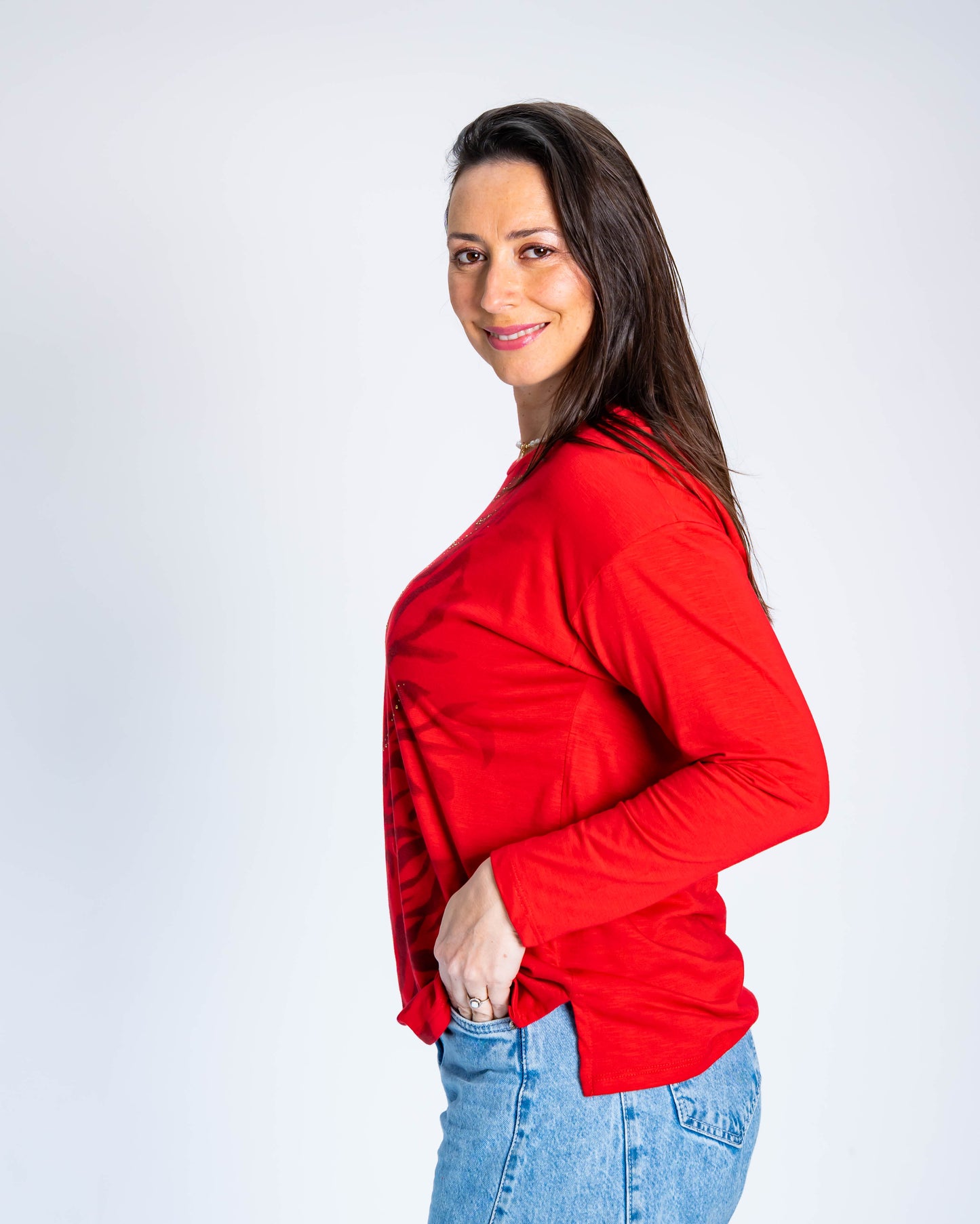 Polera Rose Roja