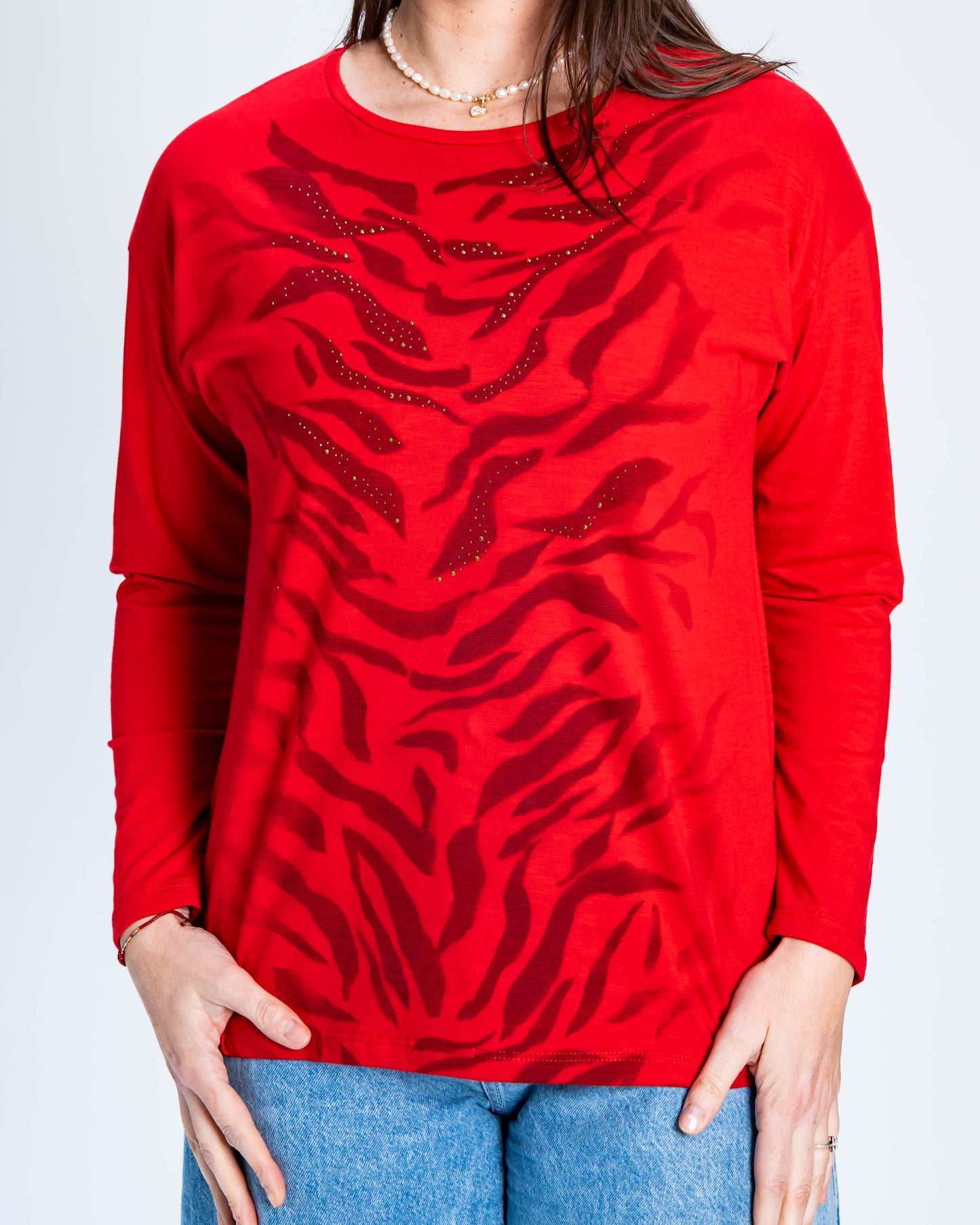 Polera Rose Roja
