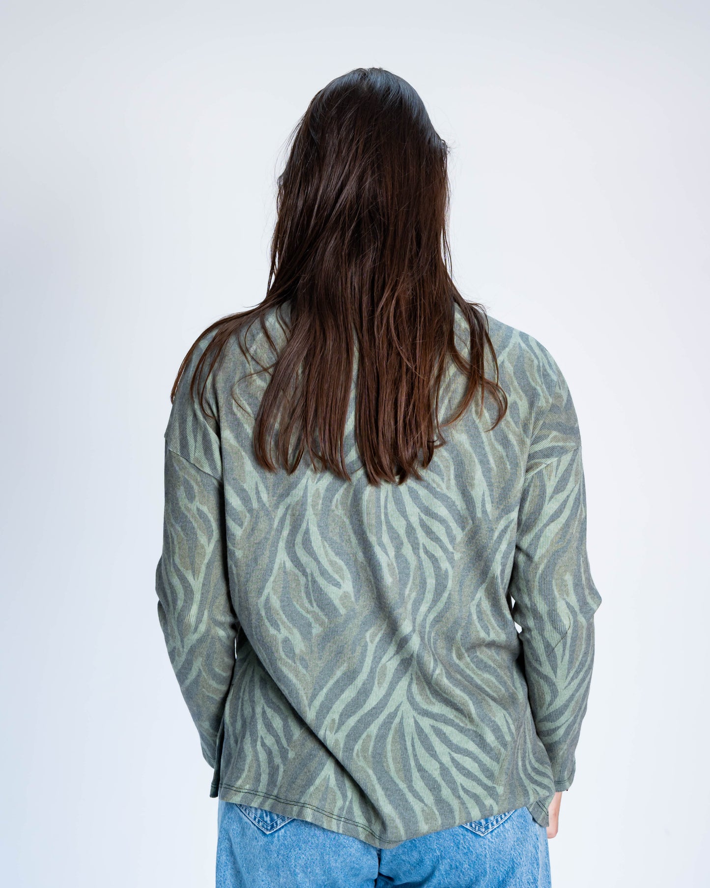 Polera Italiana Margot Verde