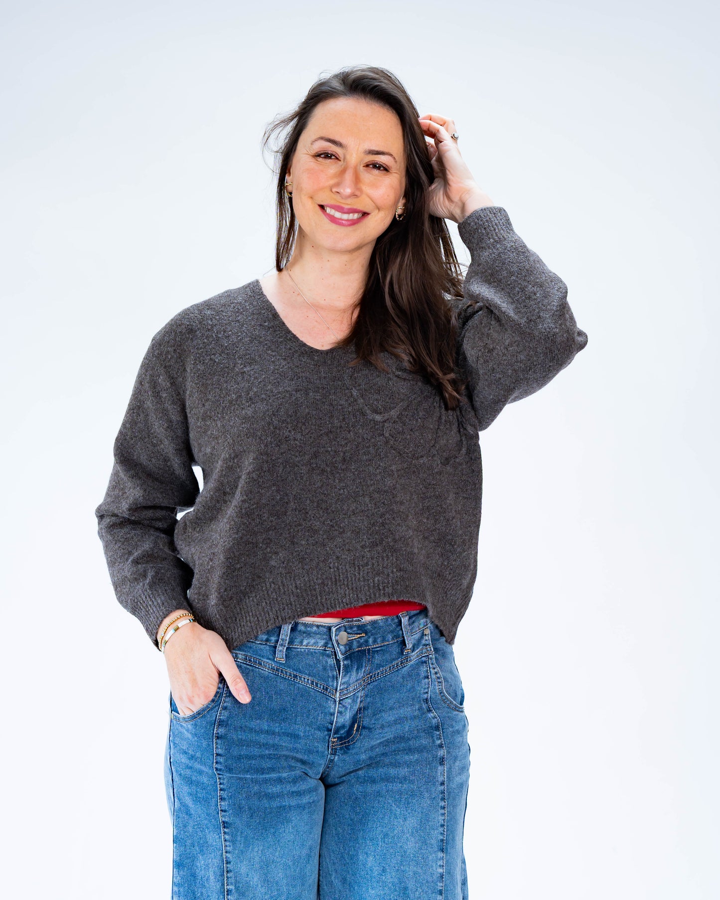 Sweater Flor Café