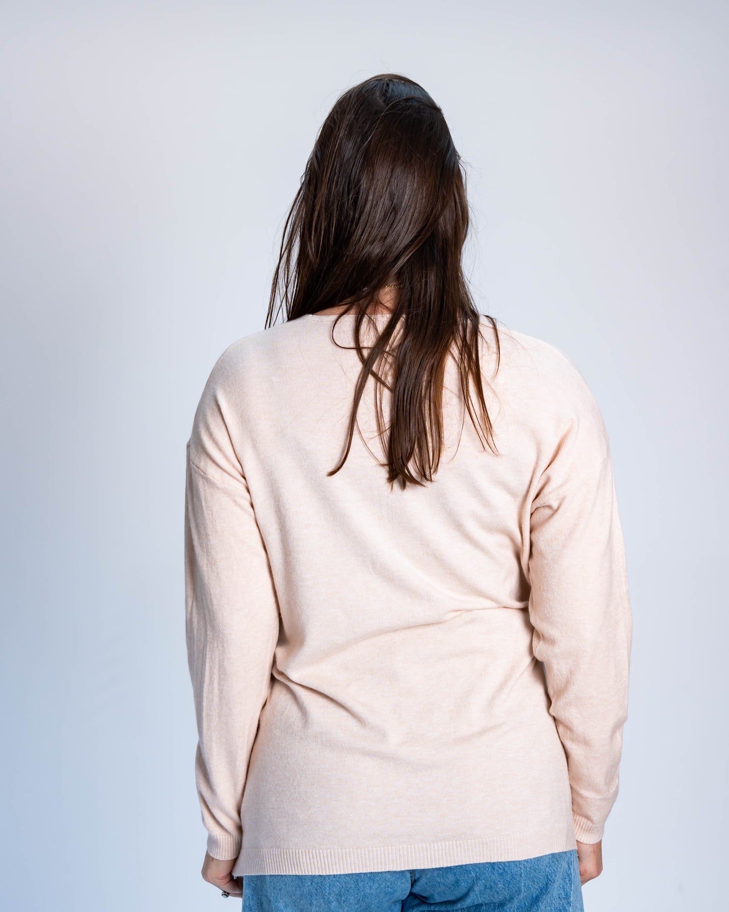 Sweater Ana Dorado Crema