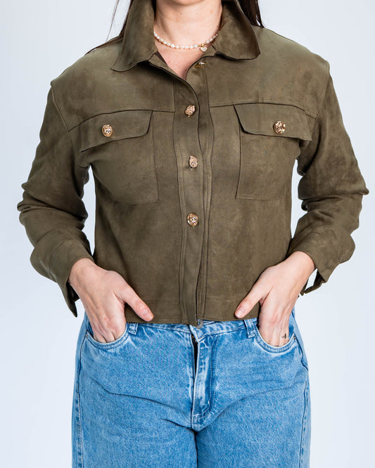 Chaqueta Sophia Gold Verde